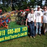 Frank Held's grandson Frank Held along with great grandsons Duane Yarnell and Kaleb Held at the 2013 VGTCOA show. 
